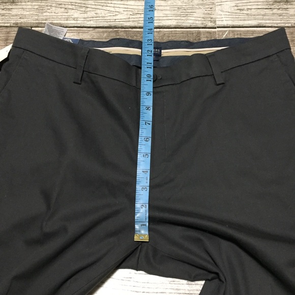 Dockers Signature Khaki Straight Fit Pants Men’s 38x30 Gray Lux Cotton Stretch - Picture 3 of 9